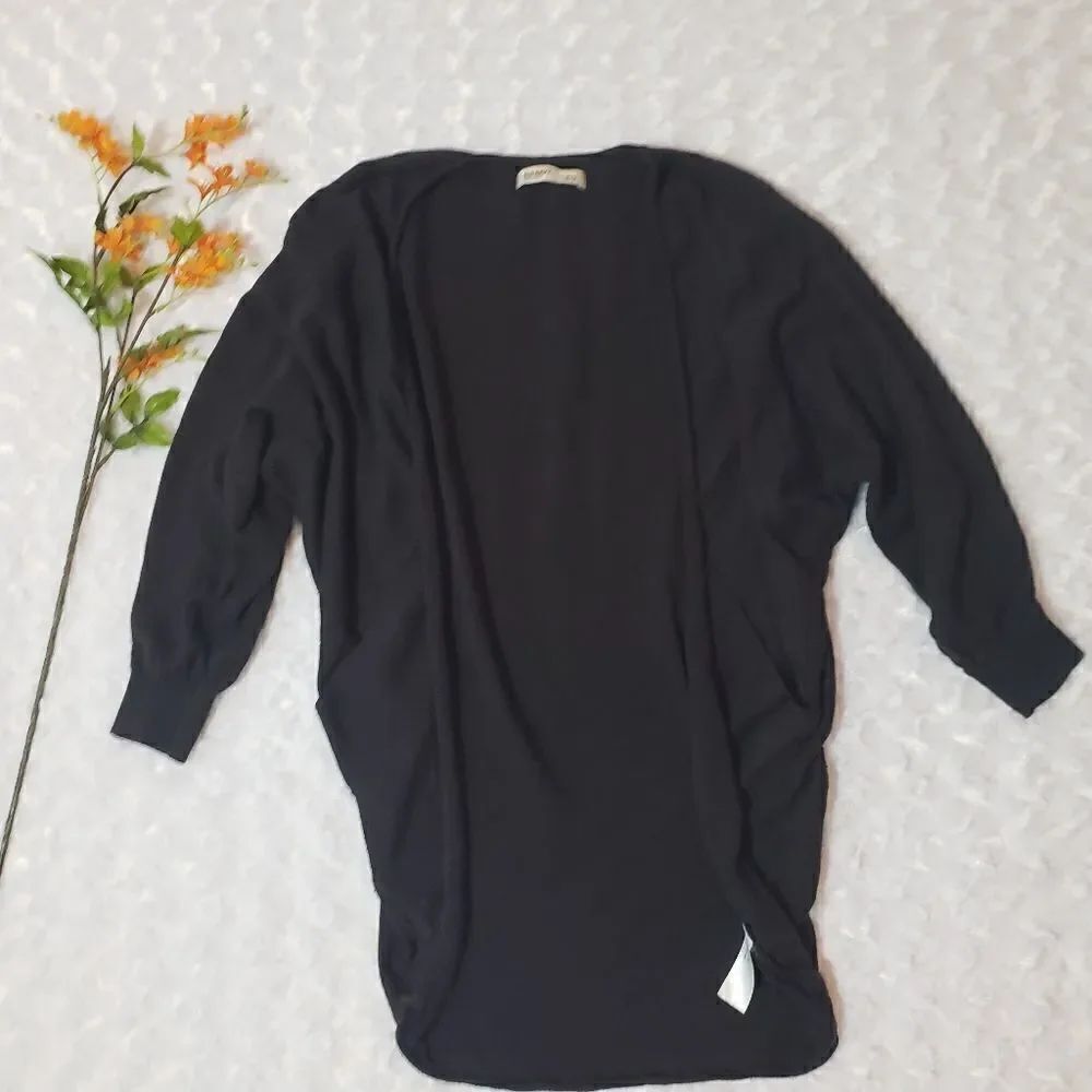 Old Navy size small black loose fit cardigan with pockets